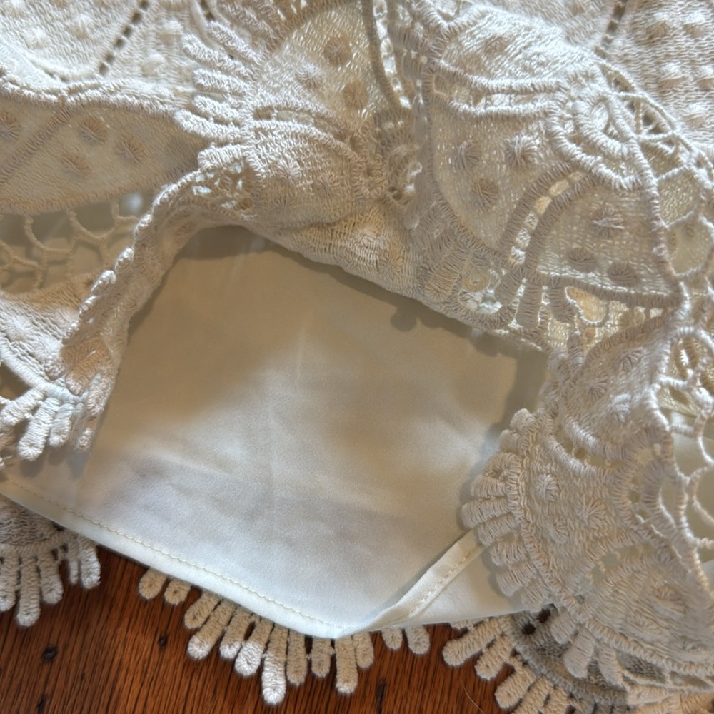 Gorgeous, feminine, never worn, sz. 2, Dolce Vita crocheted shorts - Picture 6 of 6
